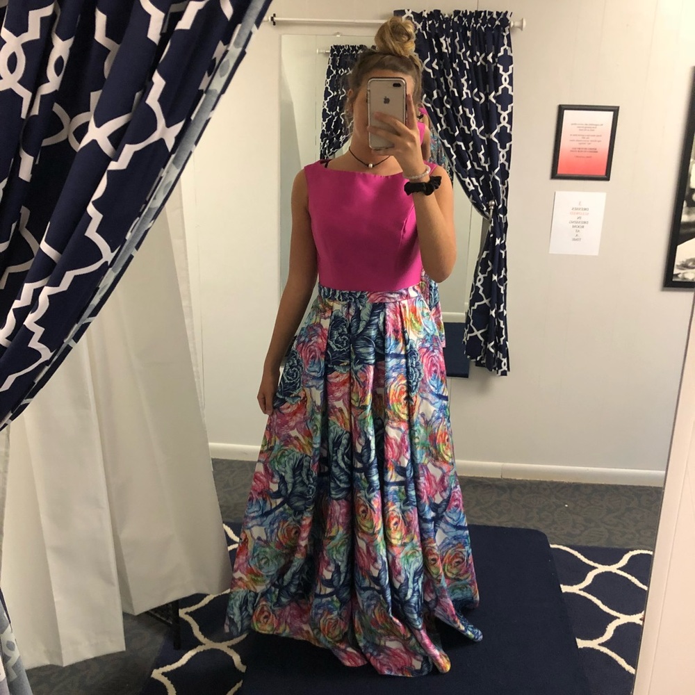 Floral Prom Dress